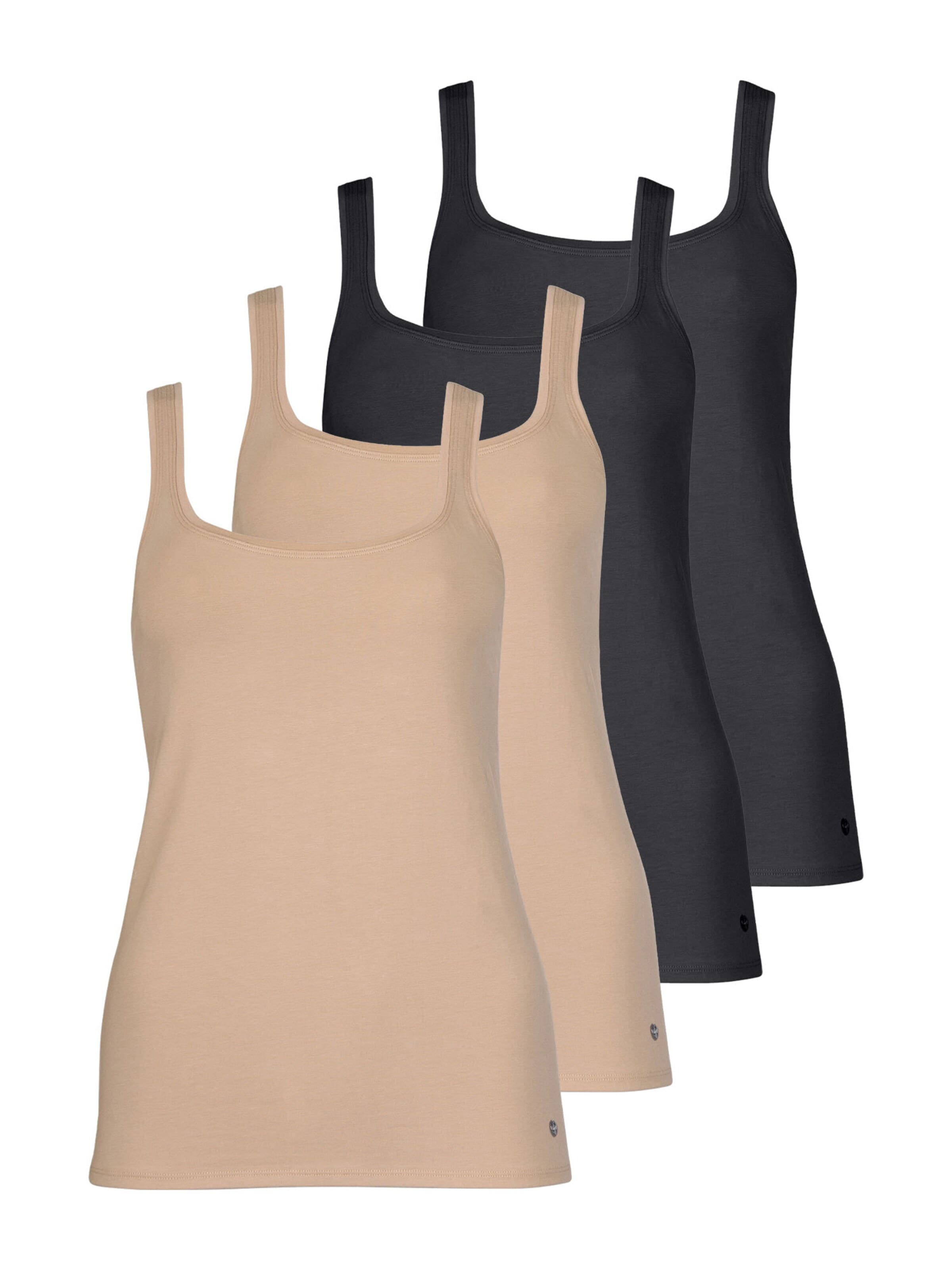 Lisca Undershirt 'Happyday' in Brown: front