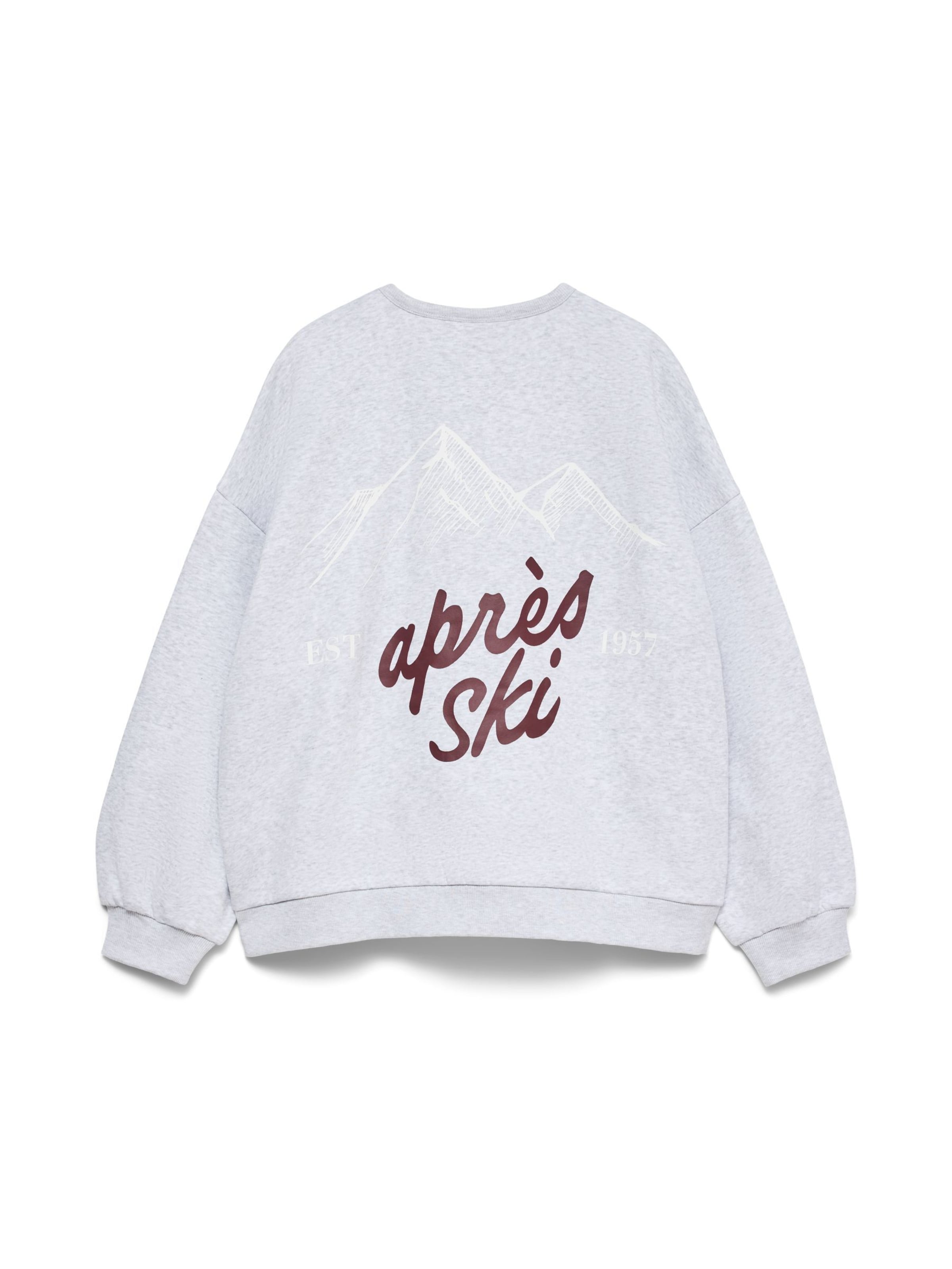 VERO MODA Sweatshirt i hvid