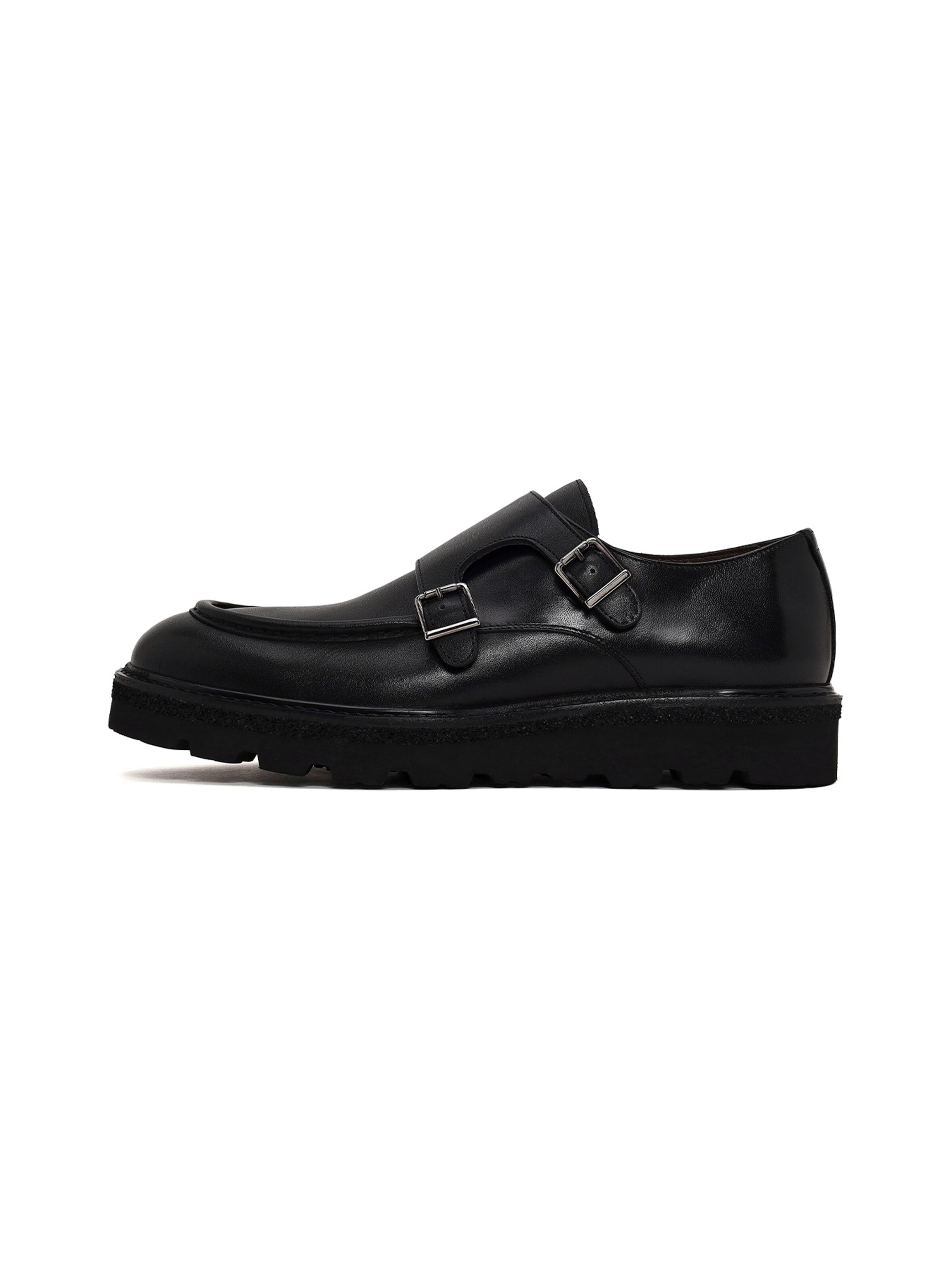 Derimod - Sapato Slip-on em preto: frente
