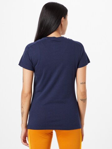 Reebok Sportshirt 'Piping' in Blau