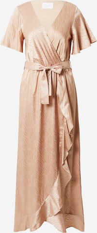 SISTERS POINT Evening Dress in Beige: front