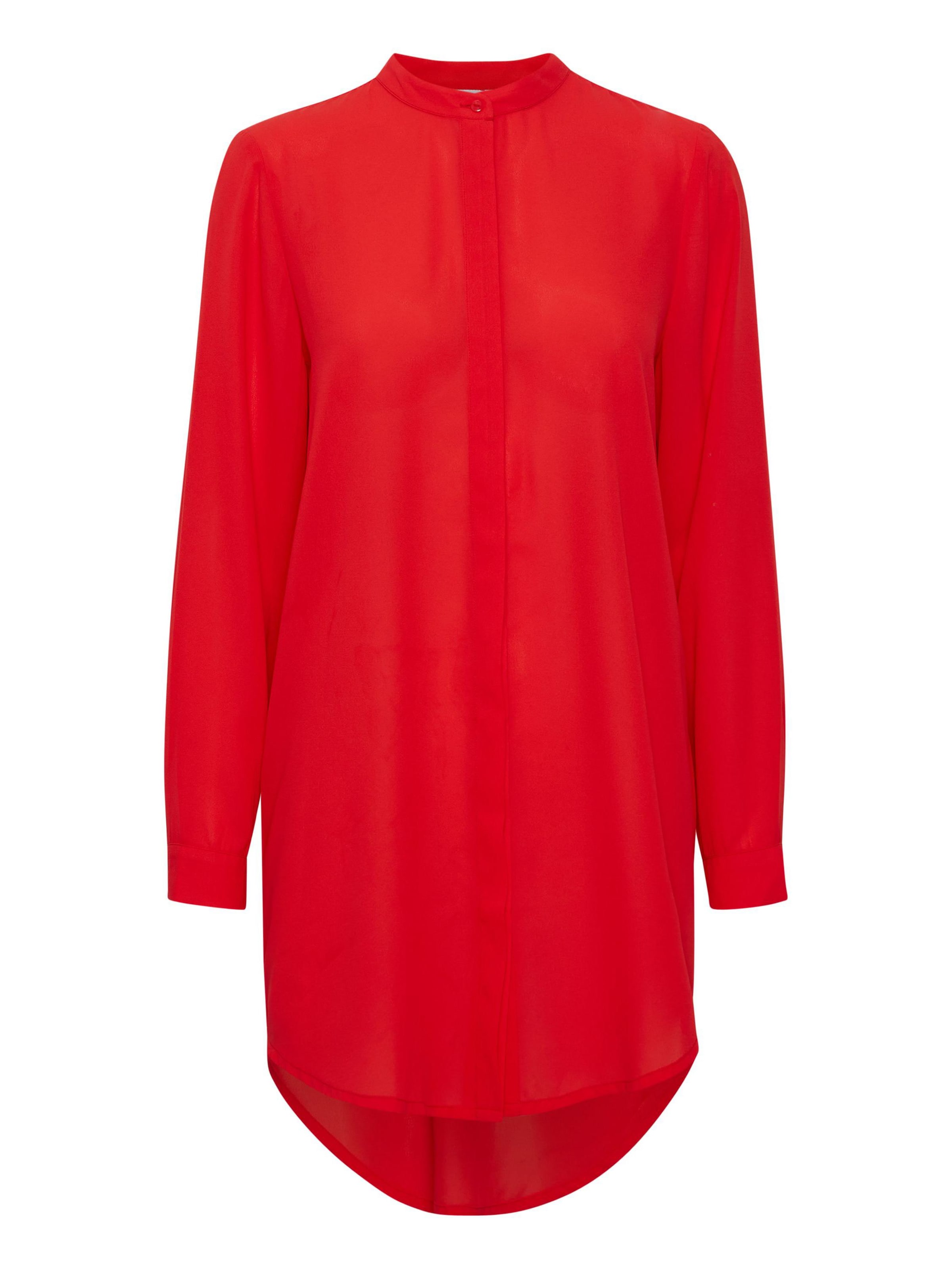 Chemisier ICHI en rouge : devant