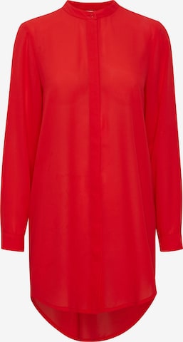 ICHI Blouse in Rood: voorkant