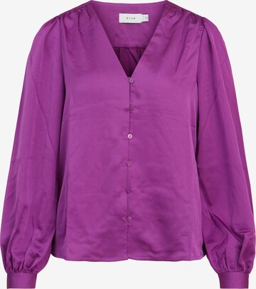 VILA Blouse in Purple: front