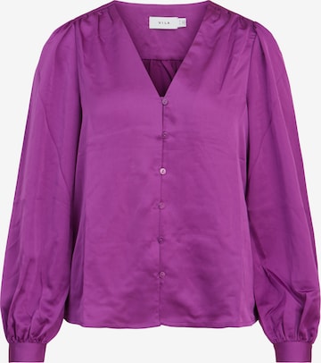 VILA Blouse in Lila: voorkant