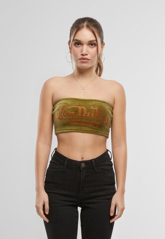 Von Dutch Originals Top 'Sway' in Grün: Vorderseite