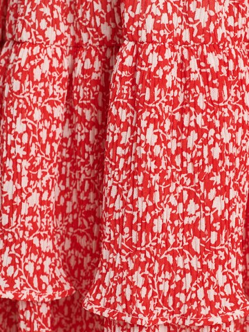 Tussah Dress 'BETH' in Red