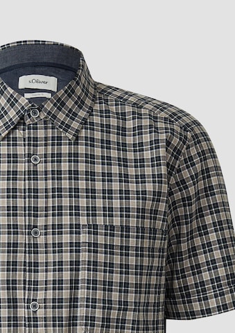 Coupe regular Chemise s.Oliver en bleu