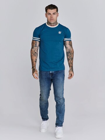 T-Shirt SikSilk en bleu