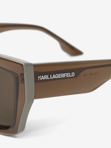 Lunettes de soleil Karl Lagerfeld en marron
