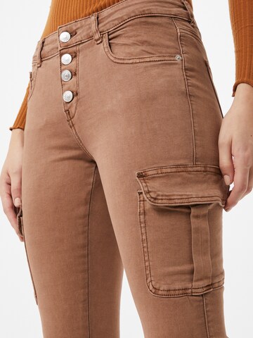 Coupe slim Pantalon cargo ONLY en marron