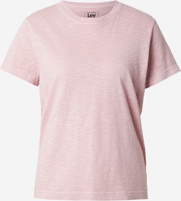 Lee Shirt 'PERFECT' in Pink: front