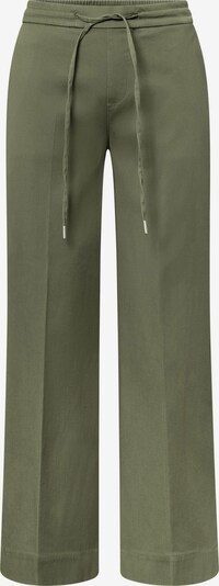 Liverpool Pantalon à plis 'Kelsey' en vert foncé, Vue avec produit
