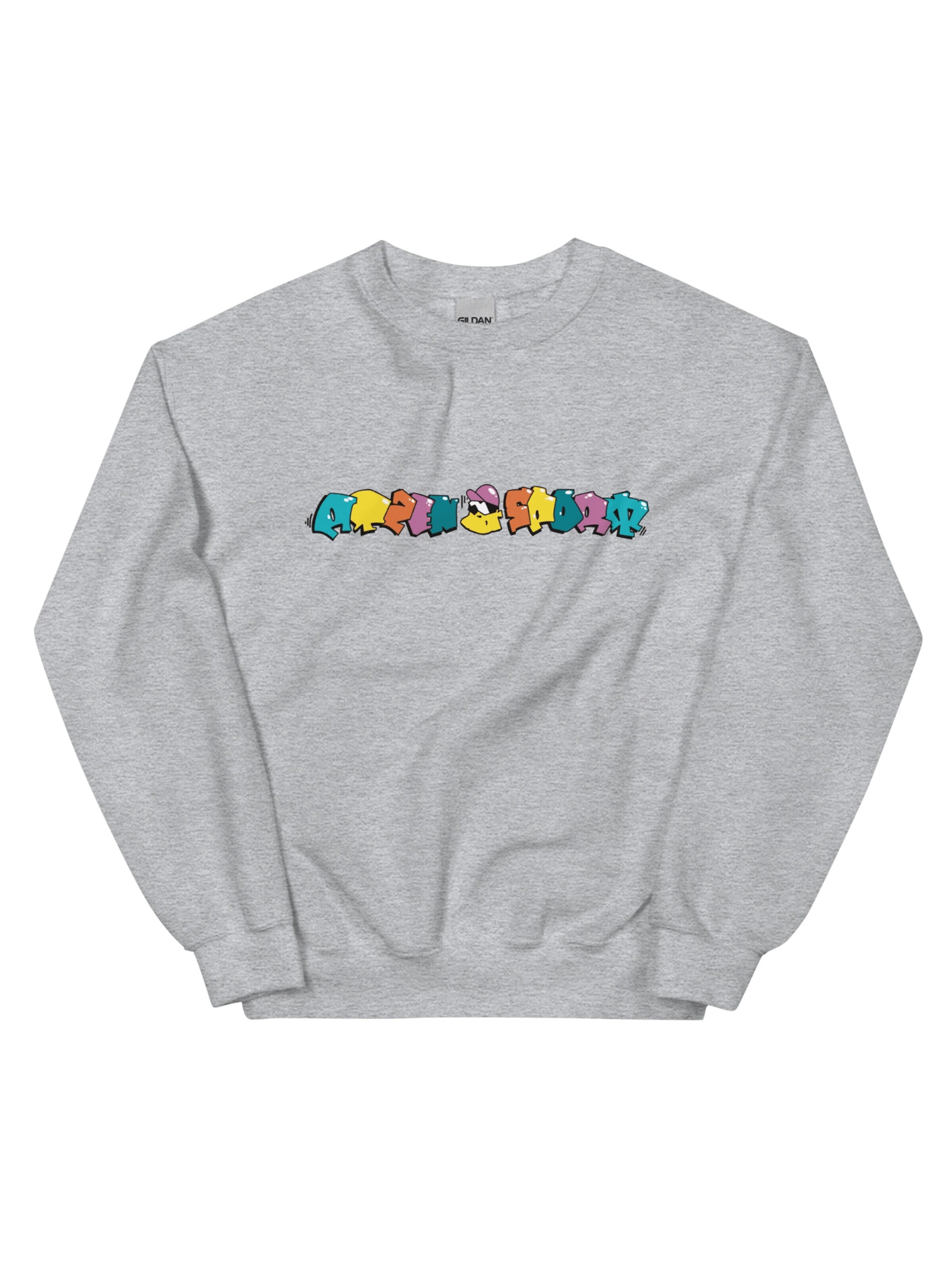 ATZENSPORT Sweatshirt 'Silas' in Grey: front