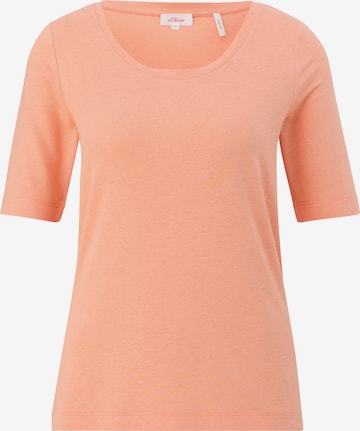 s.Oliver T-shirt i orange: framsida