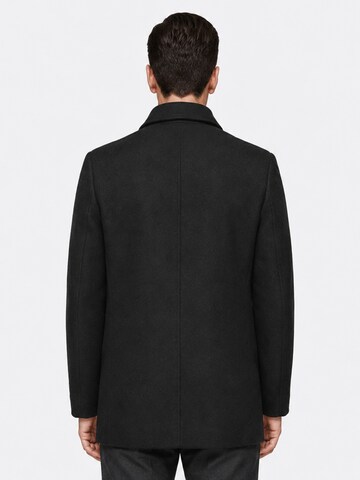 ALLTHEMEN Wintermantel 'Raureif'‌ in Schwarz