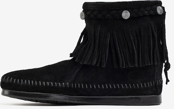 Minnetonka - Botines en negro: frente