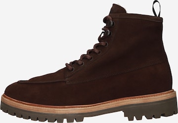 BLACKSTONE Lace-Up Boots 'Gastown Boaz CG164' in Brown: front