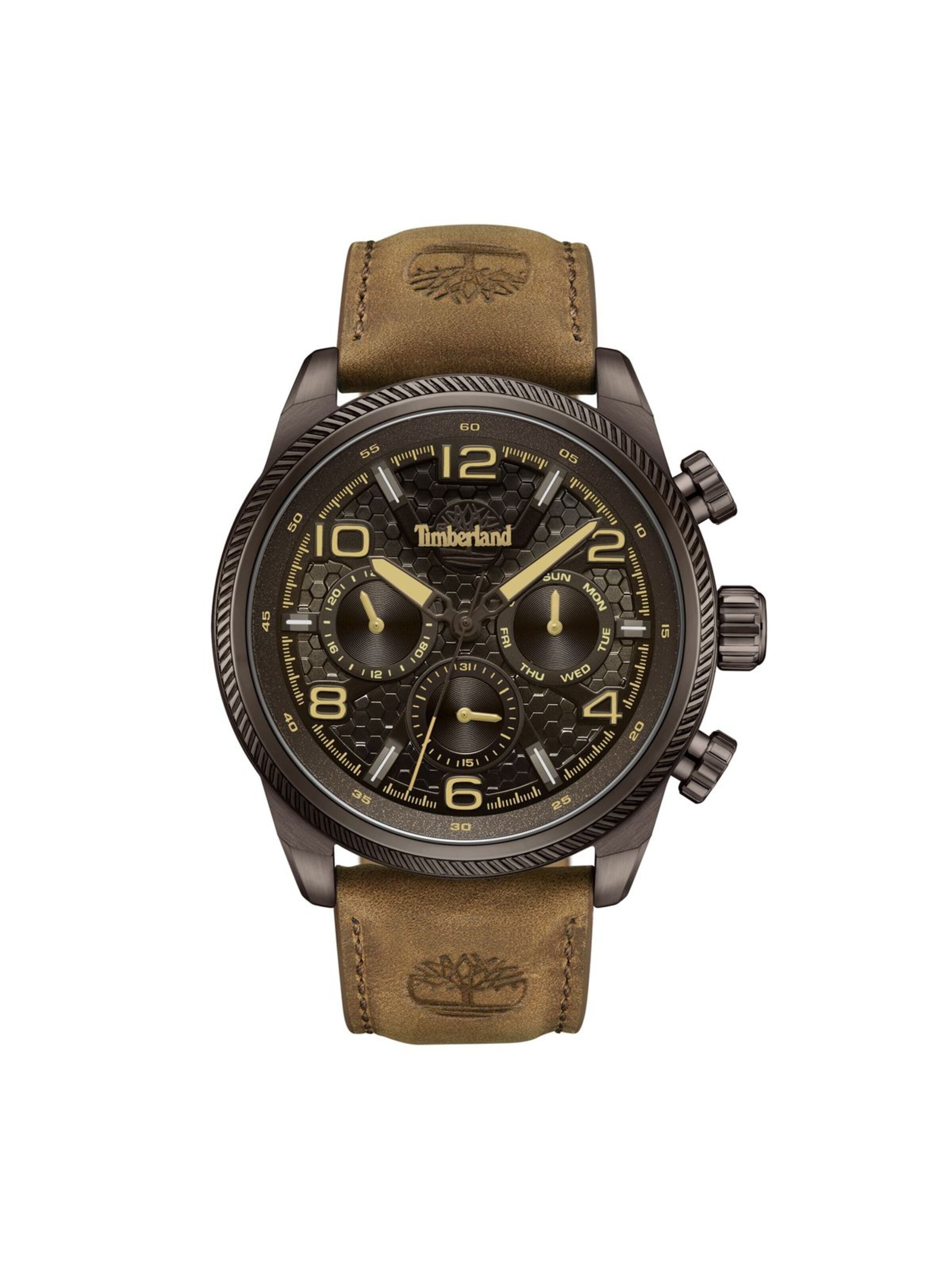 TIMBERLAND Analoguhr‌‌‌‌‌‌‌‌‌‌ in Braun: Vorderseite