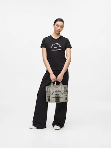 Poșete 'Maison De Karl' de la Karl Lagerfeld pe gri