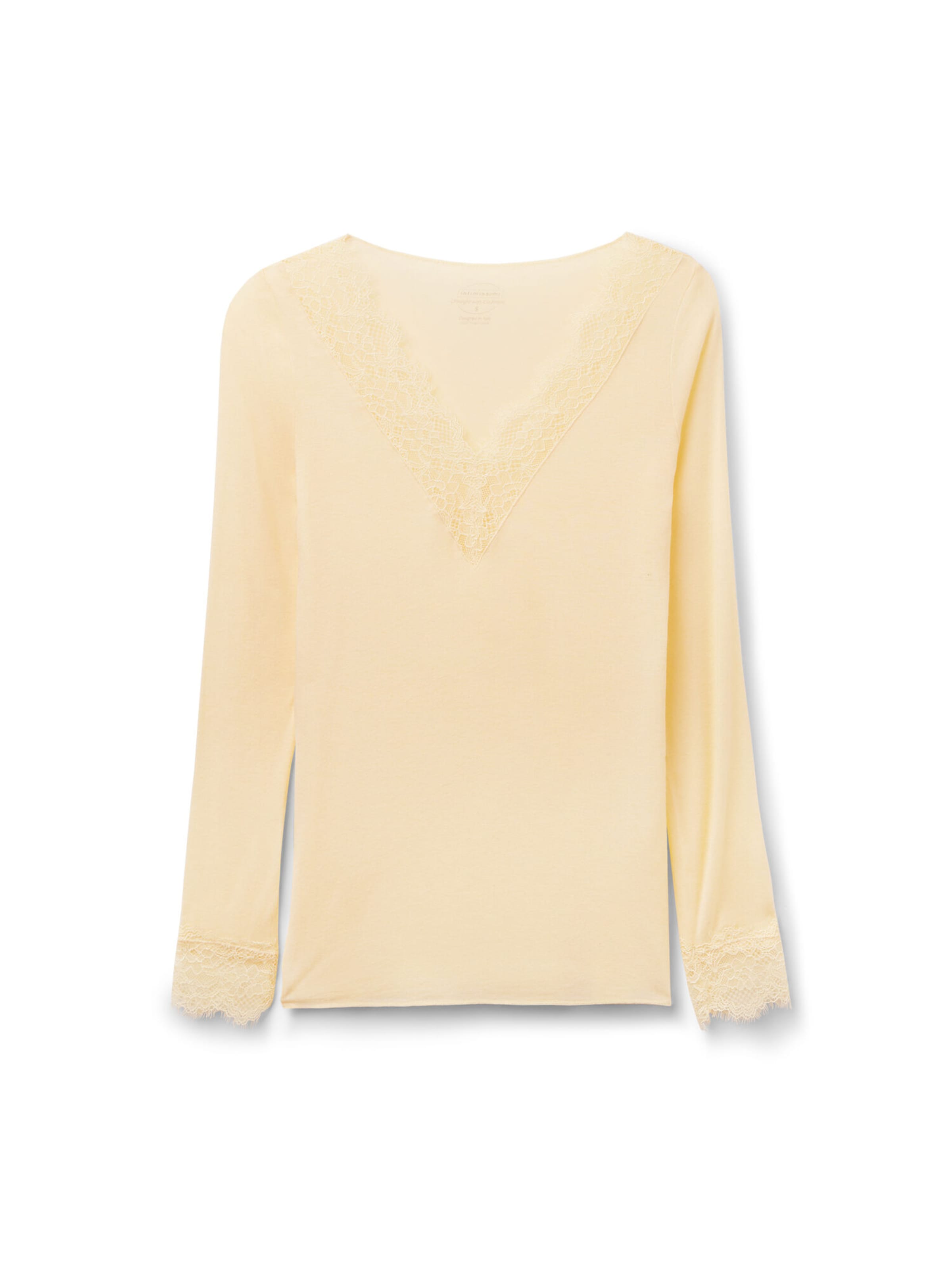 INTIMISSIMI Shirt 'Ultralight' in Yellow: front
