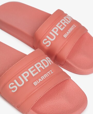 Superdry & Co Strand-/badschoen in Roze