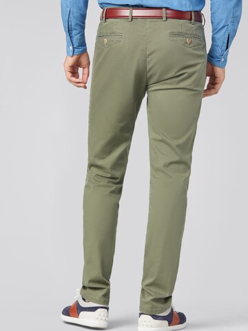 Regular Pantalon chino MEYER en vert