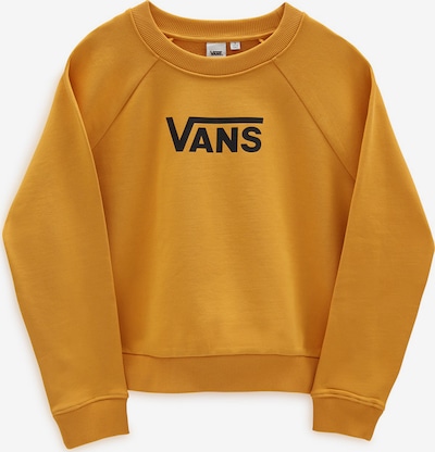VANS Sweatshirt 'FLYING V FT BOXY CREW' in goldgelb / schwarz, Produktansicht