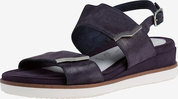 TAMARIS Strap Sandals in Blue: front