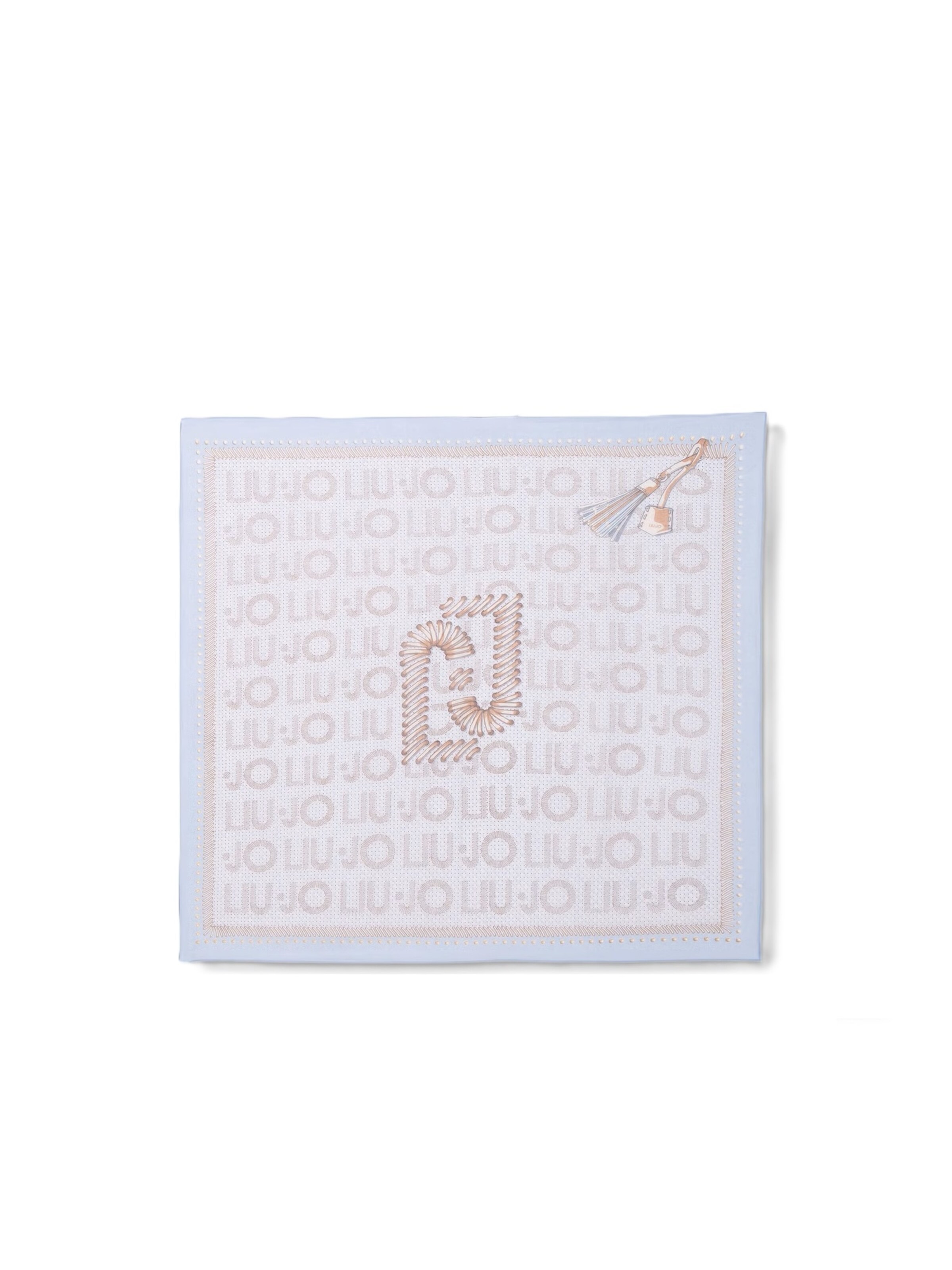 Sciarpa '2A6037 T2745' di Liu Jo in blu: frontale