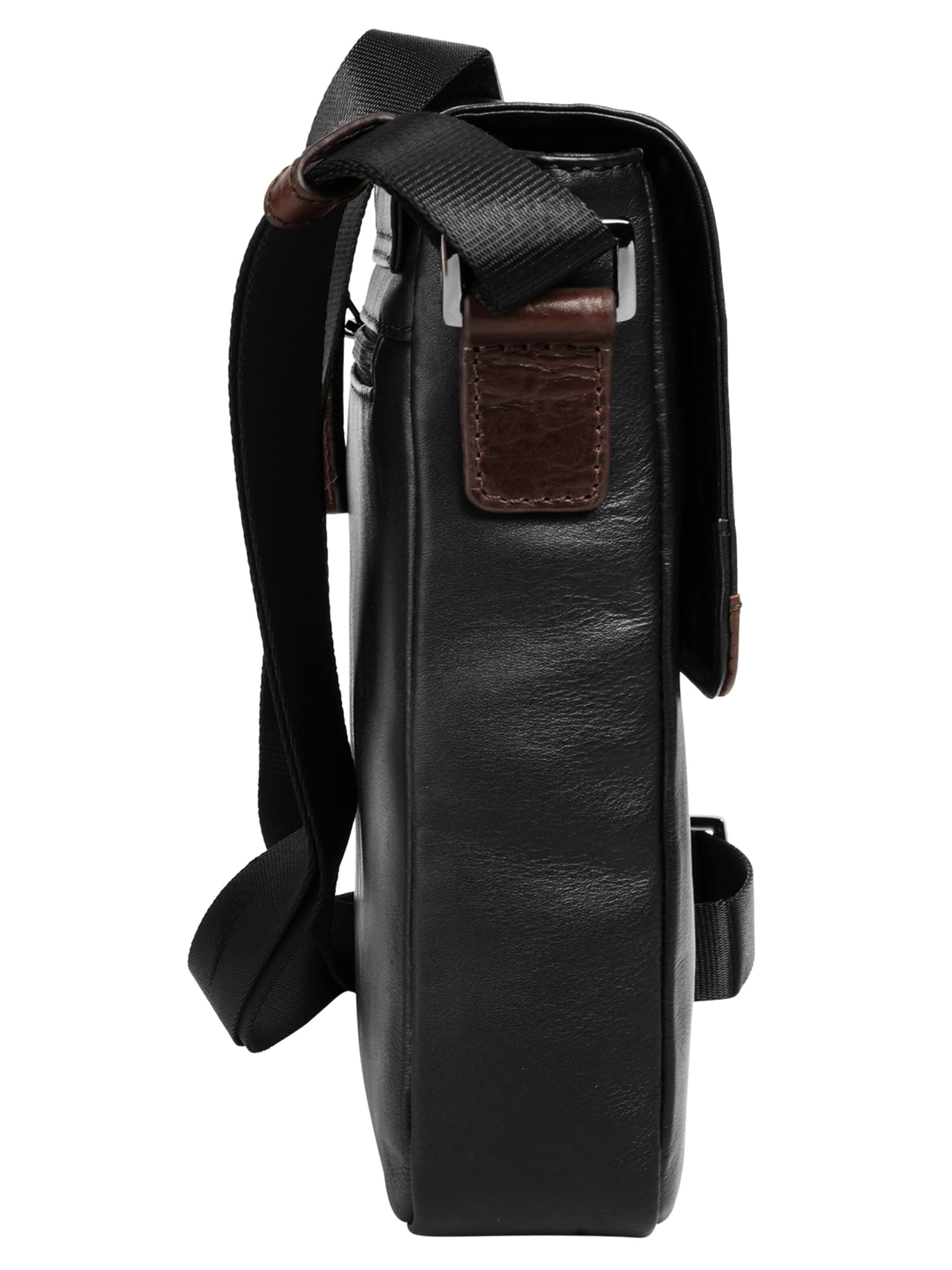 bugatti - Bolso de hombro 'CORSO DELUXE' en negro