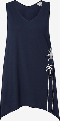 Ulla Popken Top in Blauw: voorkant