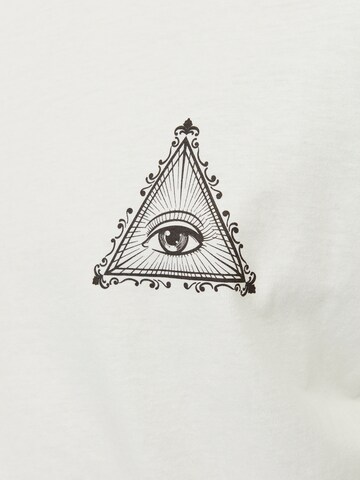 JACK & JONES T-shirt 'JJMystic' i vit