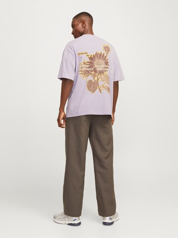 Maglietta 'JORAstoria' di JACK & JONES in lilla