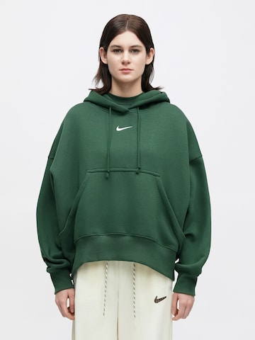 Nike Sportswear Свитшот 'PHNX FLC' в Зеленый: спереди