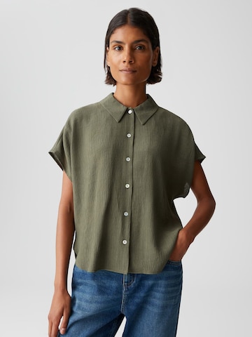 OPUS - Blusa 'Fasinga' en verde: frente