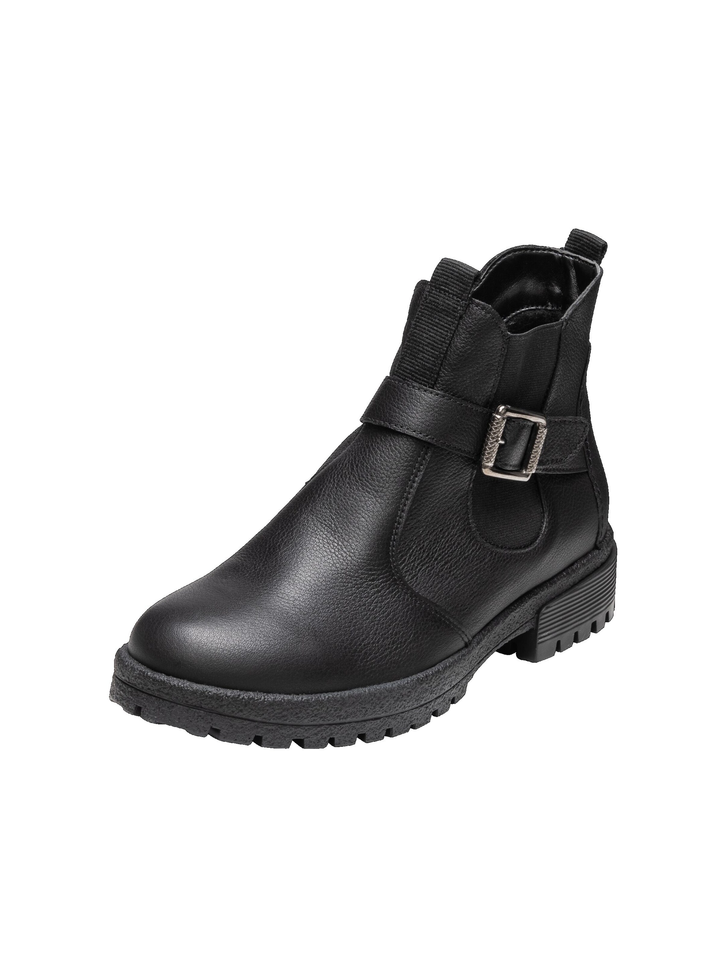 Chelsea Boots VITAFORM en noir : devant