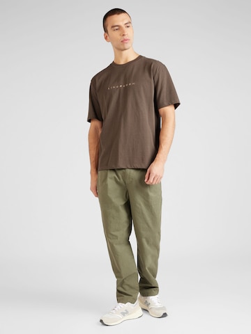 T-Shirt Lindbergh en marron