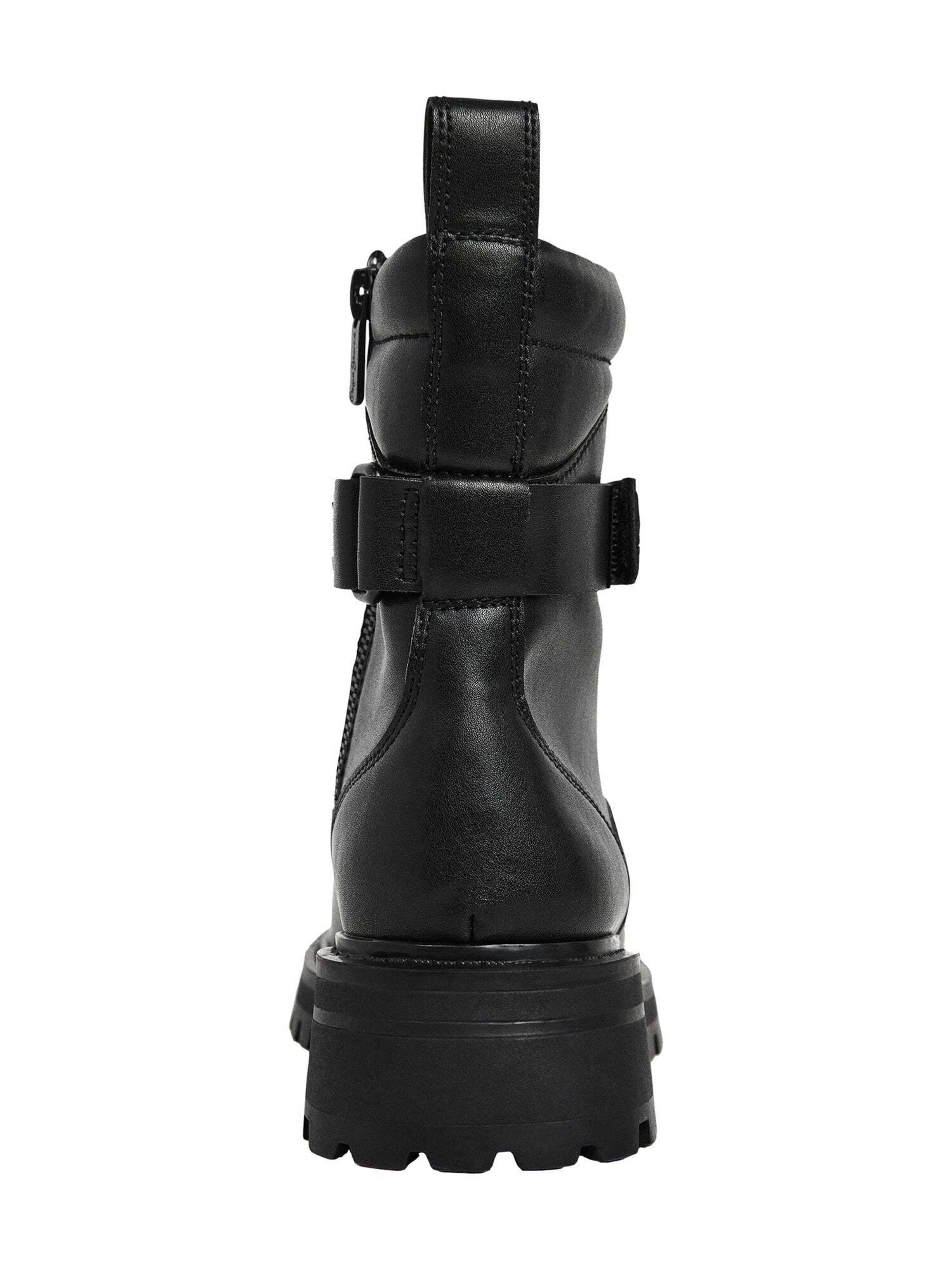 Pepe Jeans Lace-up bootie in Black