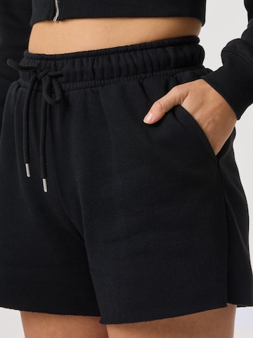 Regular Pantalon 'Los Angeles' Denim Factory en noir
