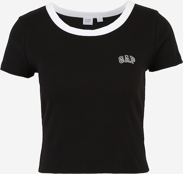 T-shirt Gap Tall en noir : devant