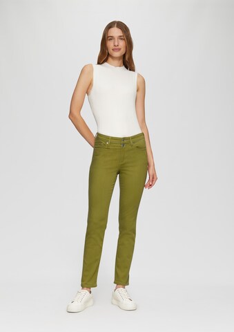s.Oliver Slim fit Jeans 'Betsy' in Green: front