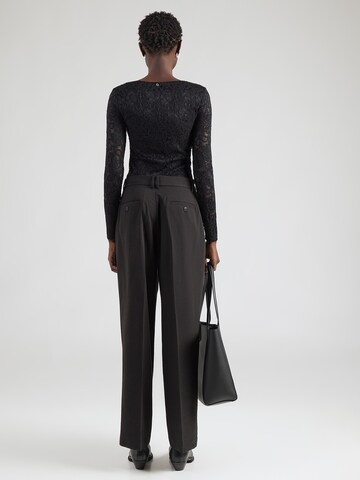 GUESS JEANS Wide Leg Laskoshousut värissä musta