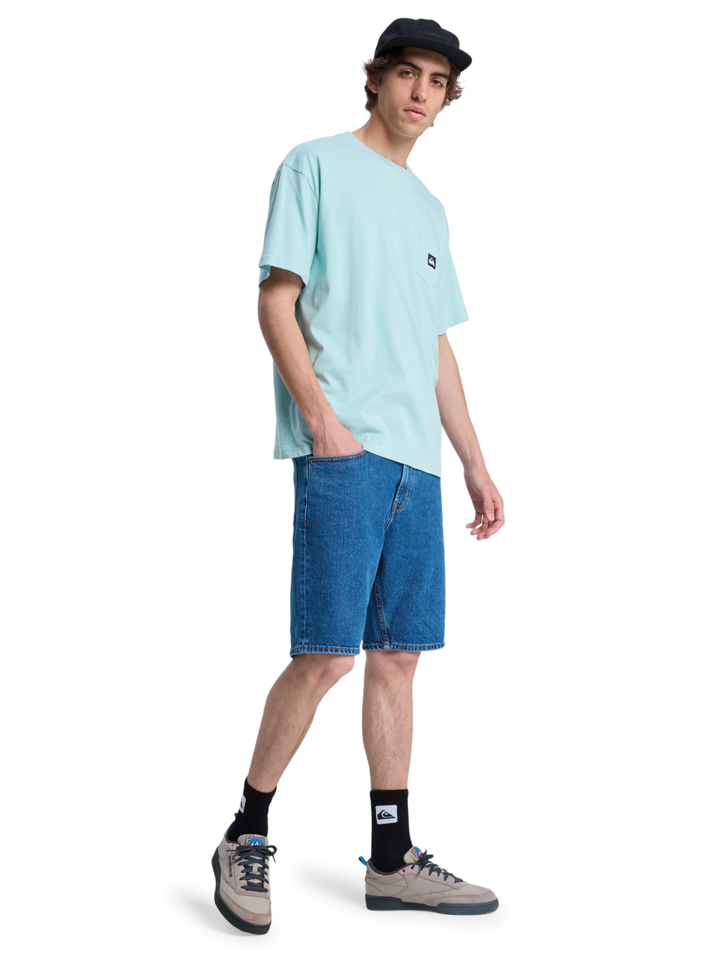 QUIKSILVER T-shirt in Blau