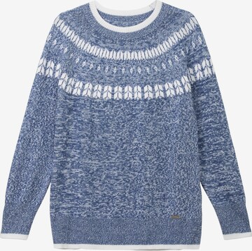 SHEEGO Sweater in Blue: front