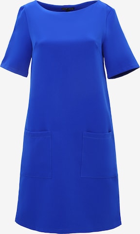 Awesome Apparel Dress in Blue: front