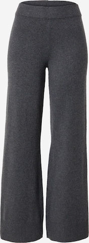 GAP Wide leg Broek in Grijs: voorkant