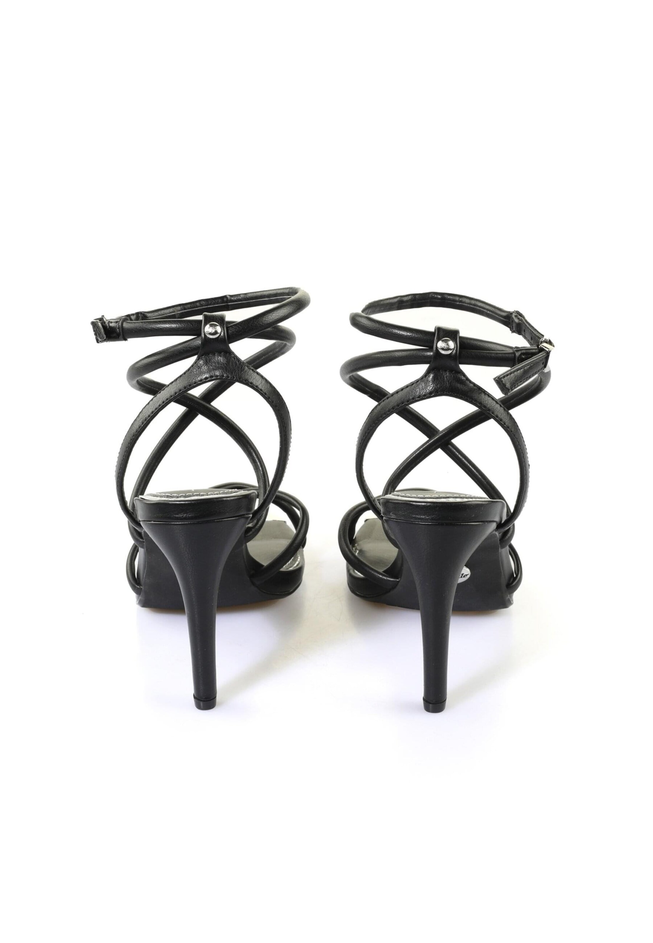 BUFFALO Strap sandal in Black