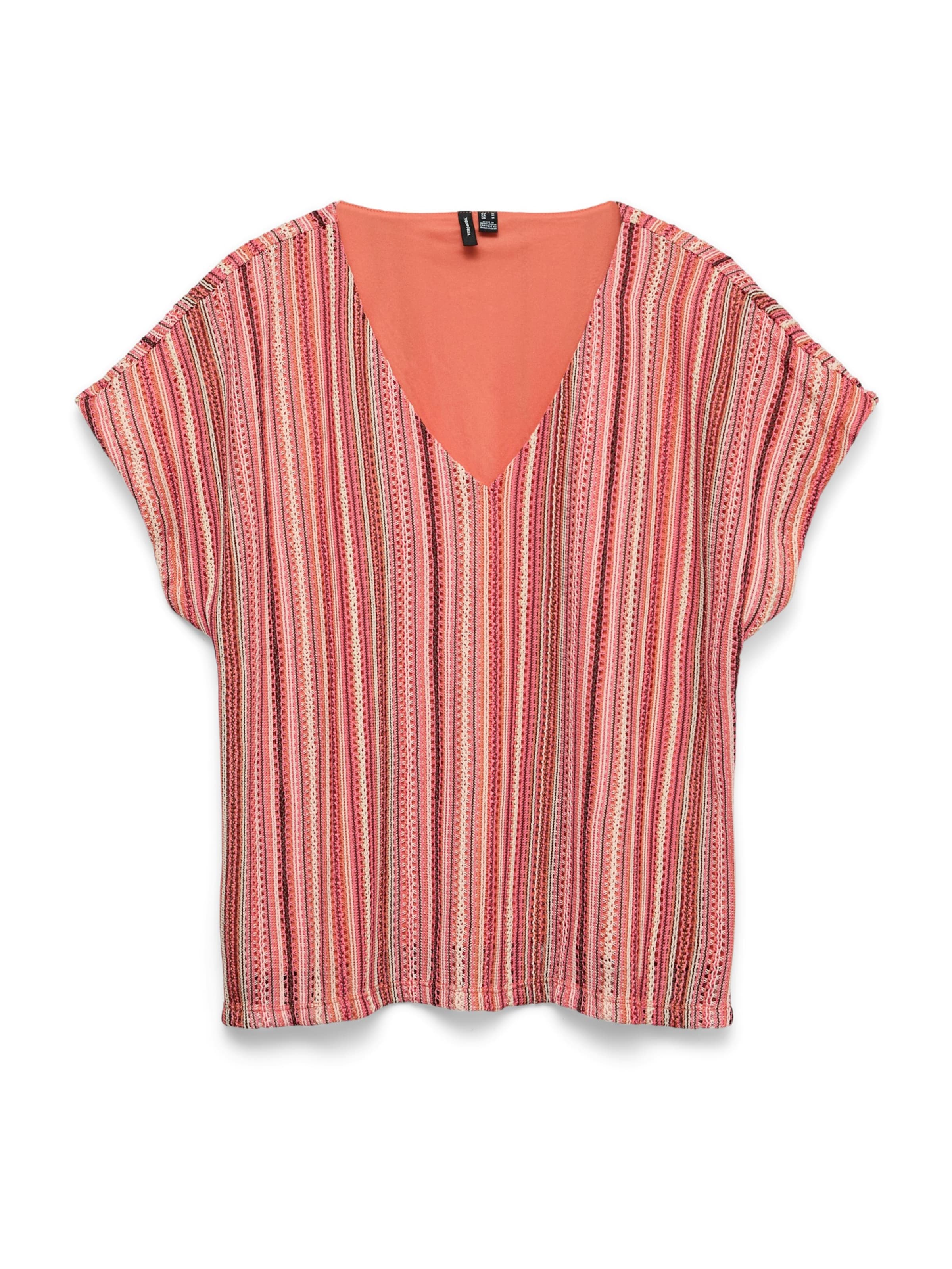 VERO MODA Shirt 'VMDEMI' in Orange: front