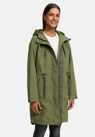 Manteau mi-saison 'Megumii 16' MARIKOO en vert